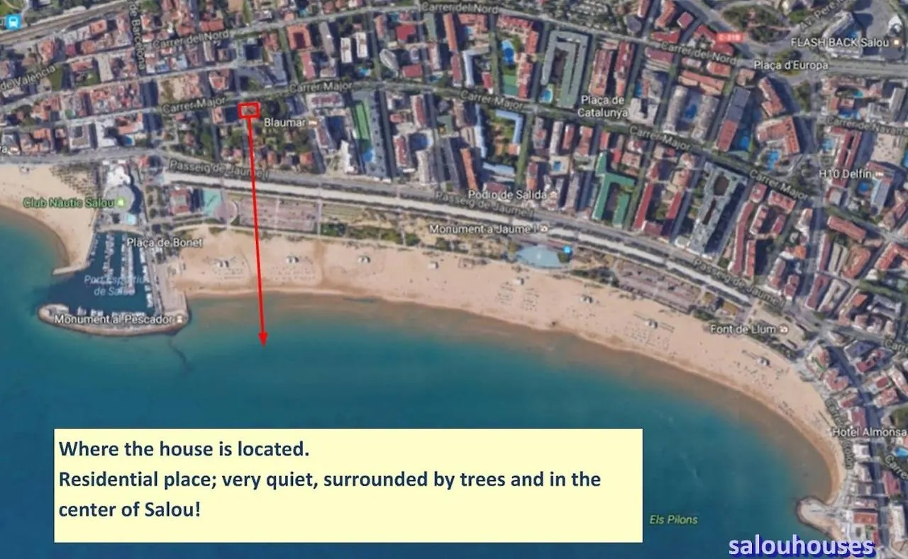 Salouhouses Villa Sant Rafel 0*, Salou Španělsko